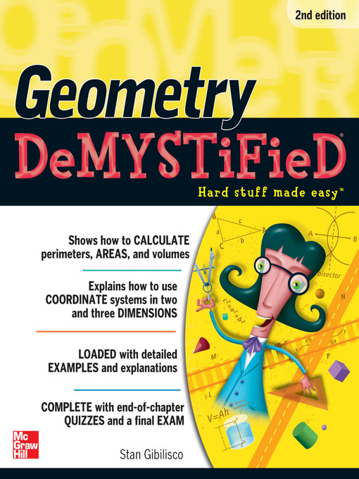 Title details for Geometry Demystified by Stan Gibilisco - Available